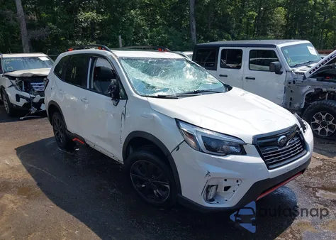 2021 Subaru Forester Sport z USA, uszkodzony, nr VIN JF2SKARC3MH486463